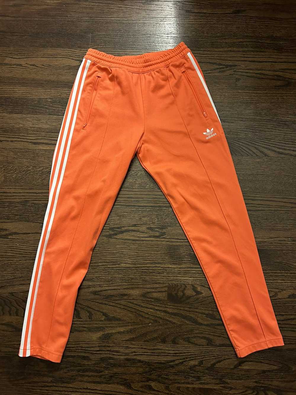 Adidas Adidas Beckenbauer track pants true orange - image 1