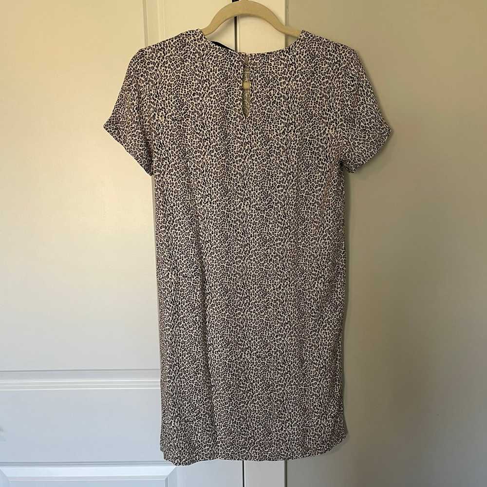 Jenni Kayne Leopard T-Shirt Dress Size Small - image 6