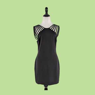 Dress The Population S Cora Black Strappy Shoulde… - image 1