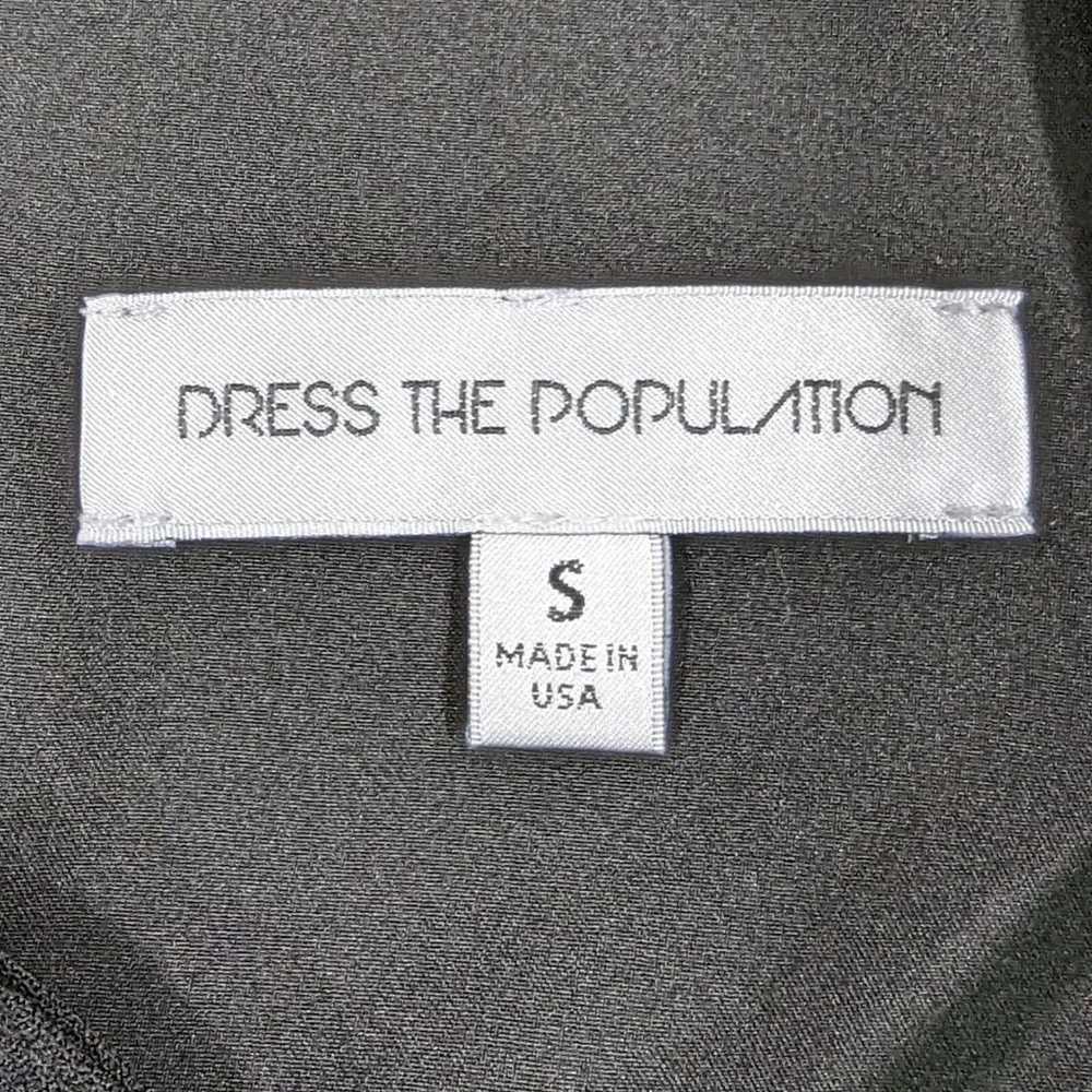 Dress The Population S Cora Black Strappy Shoulde… - image 4