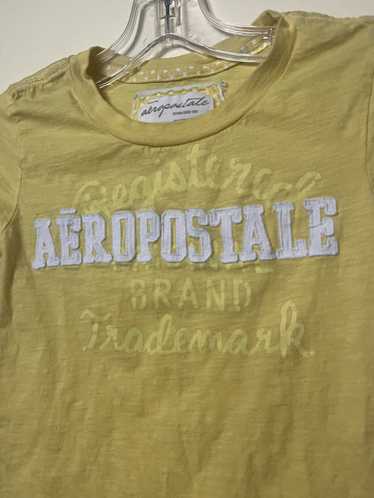 Aeropostale Women’s Aeropostale Yellow Tee - image 1