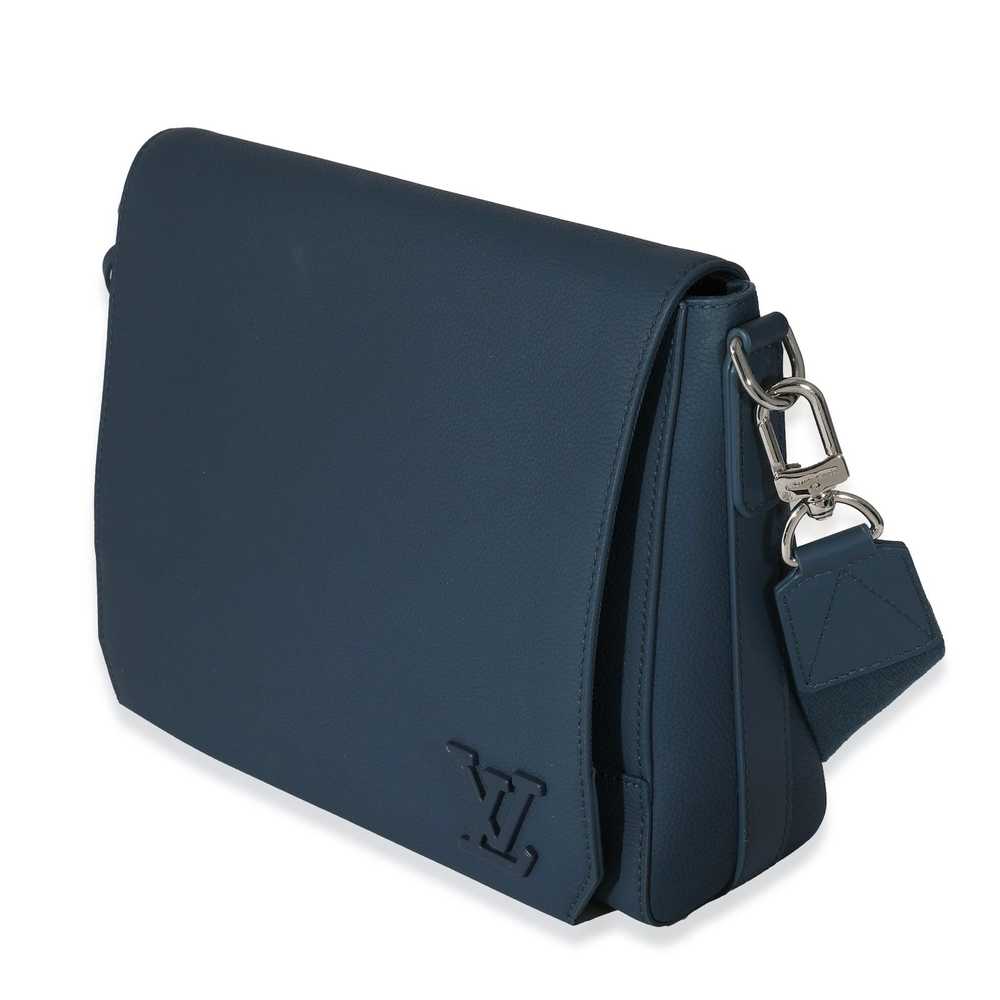 Louis Vuitton Louis Vuitton Blue Cowhide Aerogram… - image 2