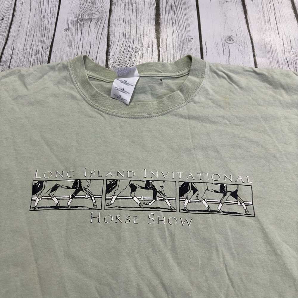 Gildan × Vintage Vintage Long Island Horse Show t… - image 3