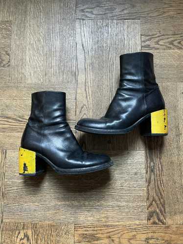 A.F. Vandevorst Runway Painted Heel Boots