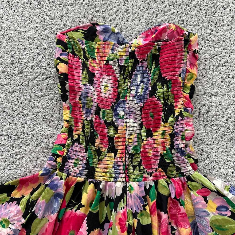 POSITIVELY ELLYN Strapless Flower Print Dress - image 5