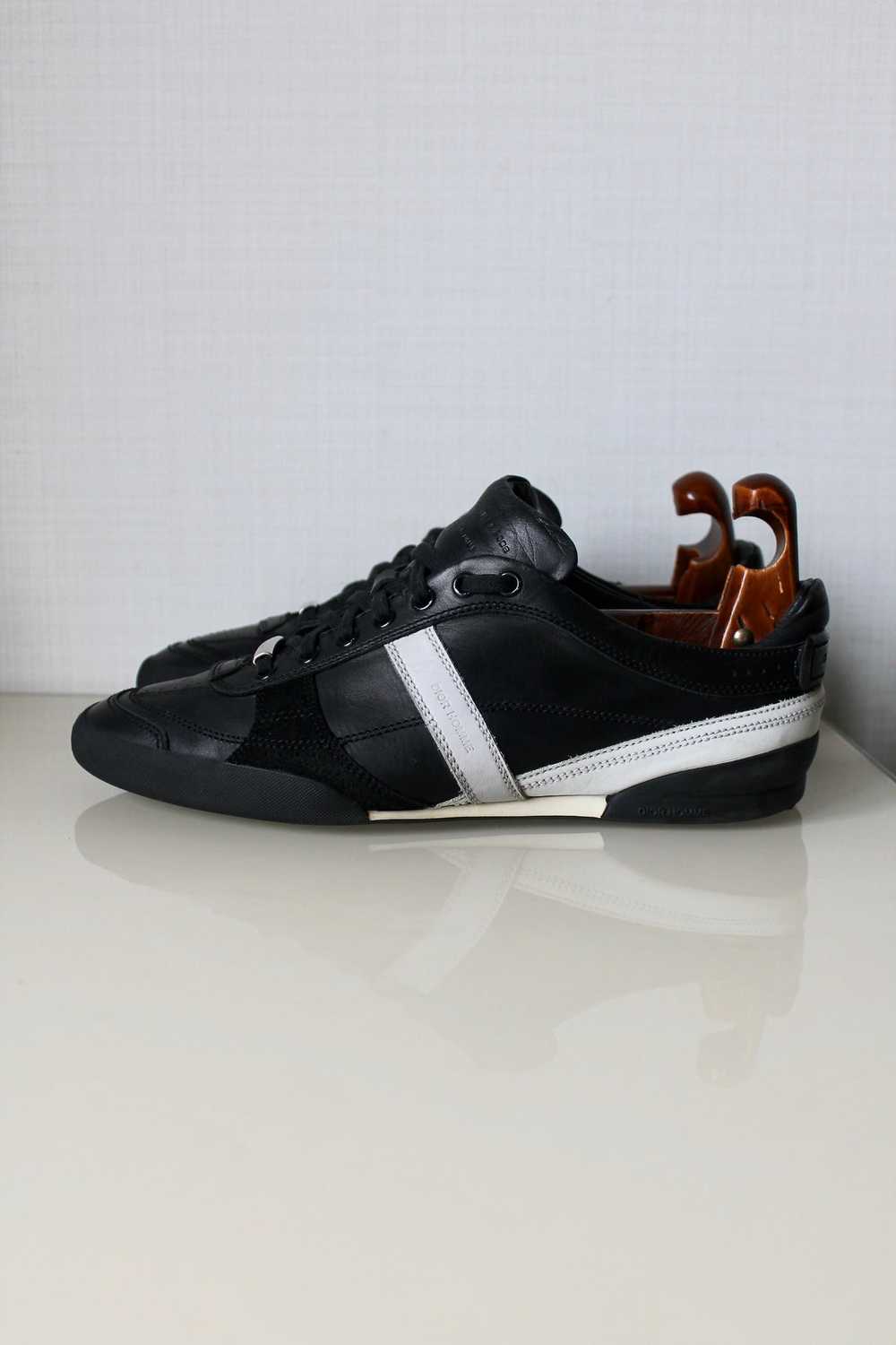 Dior DIOR HOMME Leather Low Top Sneakers Black - image 2