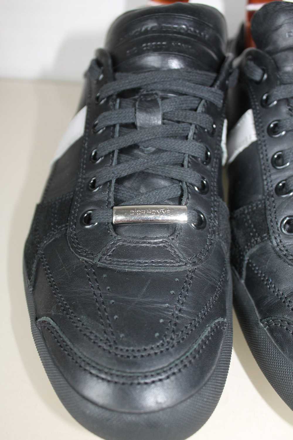 Dior DIOR HOMME Leather Low Top Sneakers Black - image 6