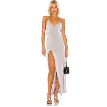 Kiss The Rain Gown In Silver - image 1