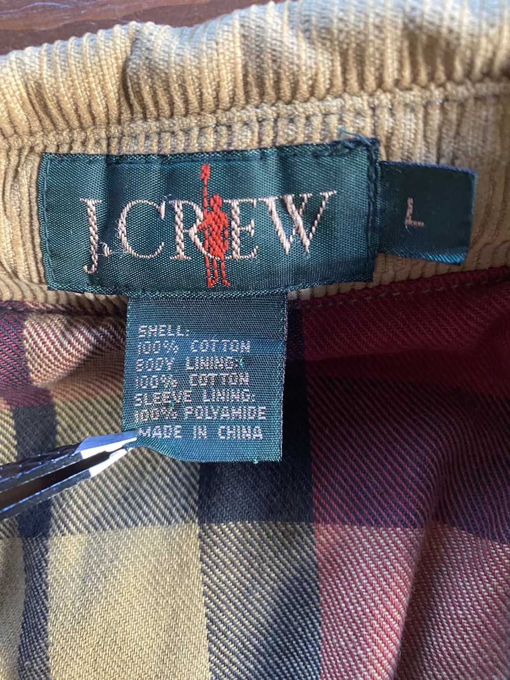 J.Crew × Vintage Vintage 90’s J Crew Flannel Line… - image 10