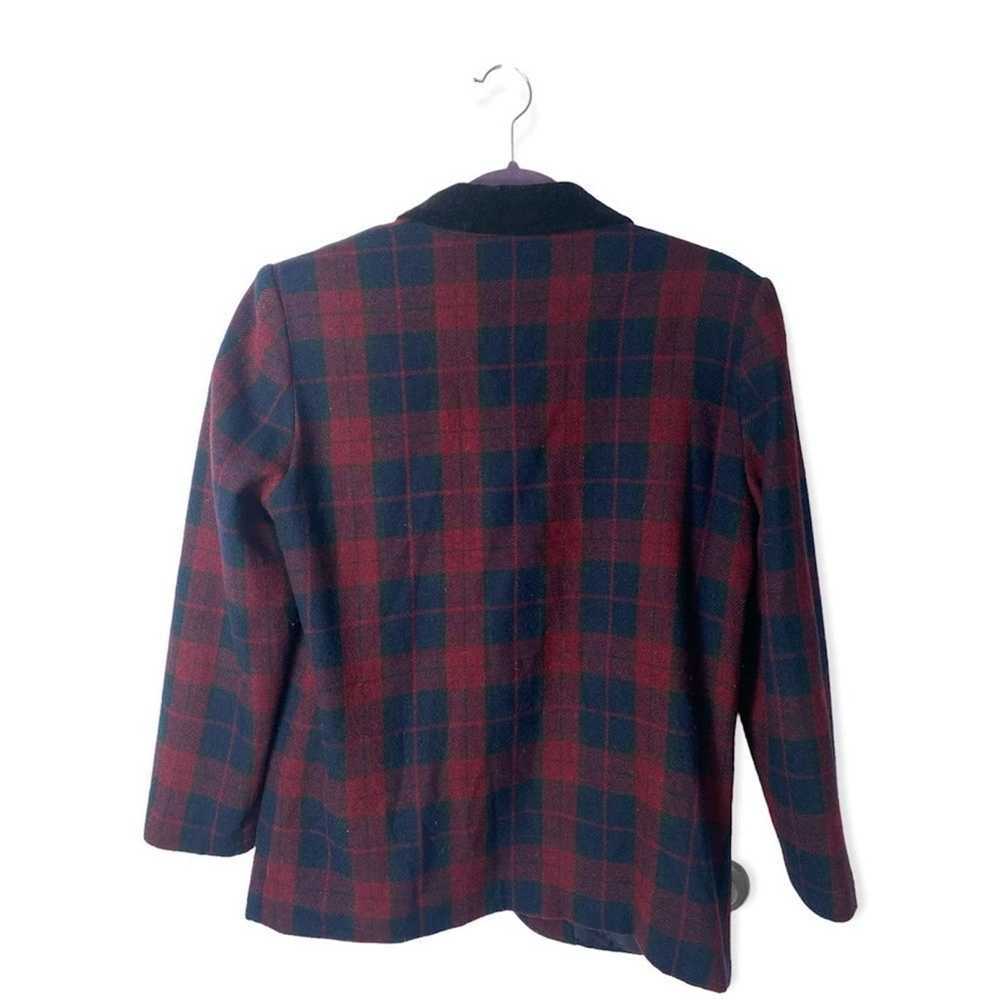 Other Sag Harbor SZ 8 vintage checkered oversized… - image 2