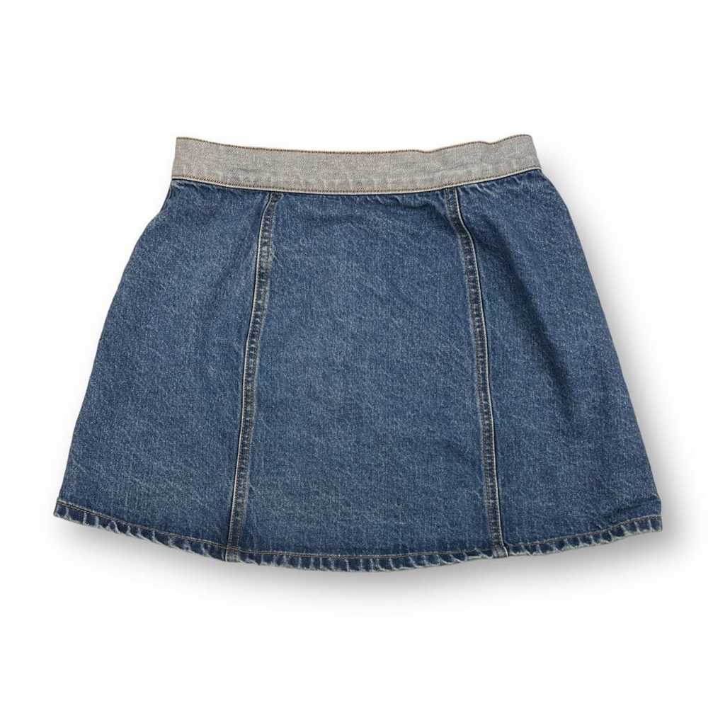 Bdg BDG Button Down Two Toned Jean Skirt Size 5 - image 4