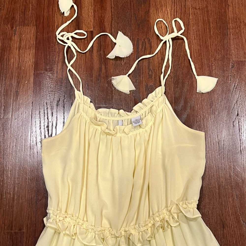 EVIE Chiffon Spaghetti Straps Ruffled Layers Dress - image 4