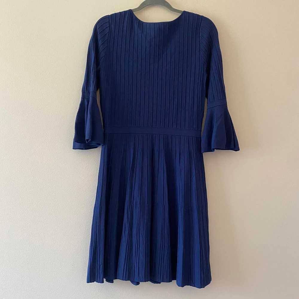 LILLY PULITZER blue bell sleeve ribbed dress - image 6