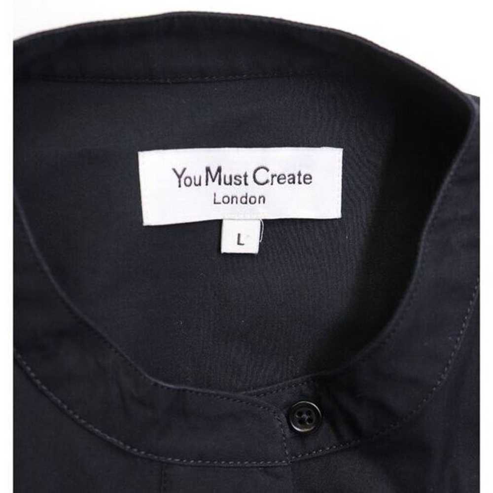 YMC You Must Create London Long Sleeve Shirt Dres… - image 2
