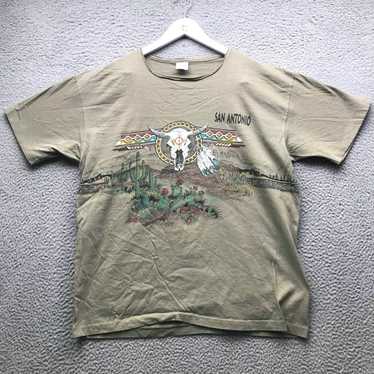 Vintage Vintage 90s San Antonio T-Shirt Men XL Sh… - image 1