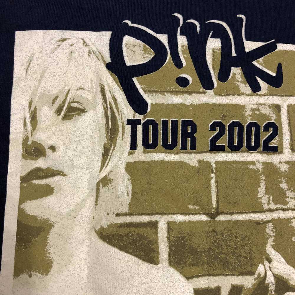 Band Tees × Mtv × Vintage 2002 Pink Tour Vintage … - image 7