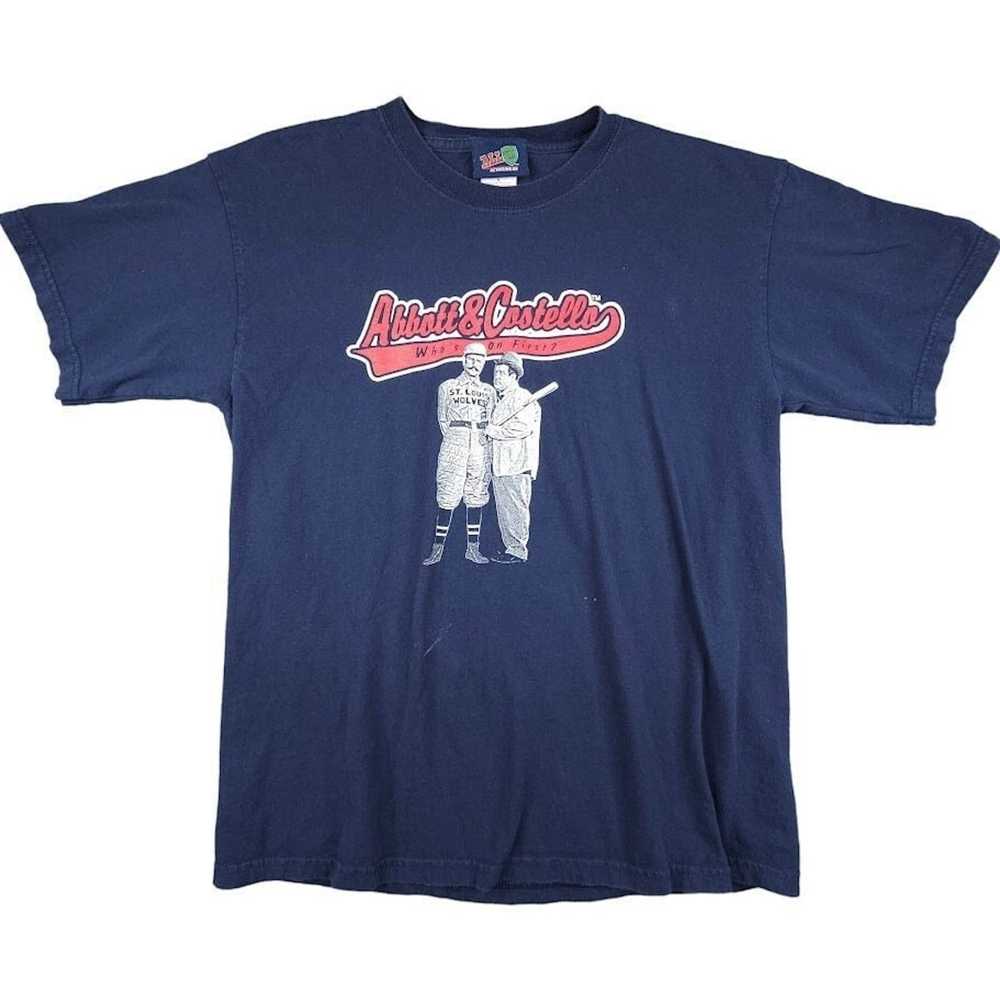 Vintage Vintage Abbott & Costello T Shirt Mens Si… - image 1