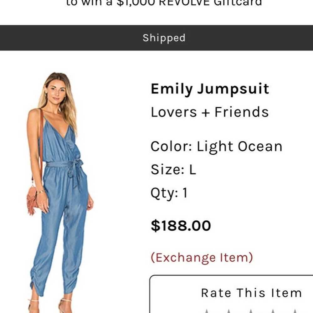 Lovers + Friends Emily Jumpsuit in Light - image 8