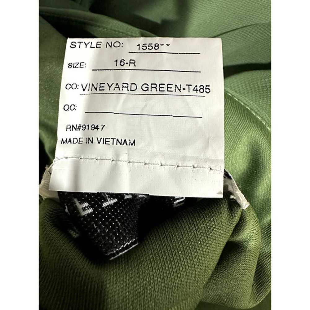 AFTER SIX Women's Green Long Dress 16-R - image 4