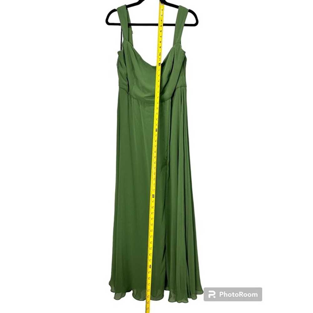 AFTER SIX Women's Green Long Dress 16-R - image 6