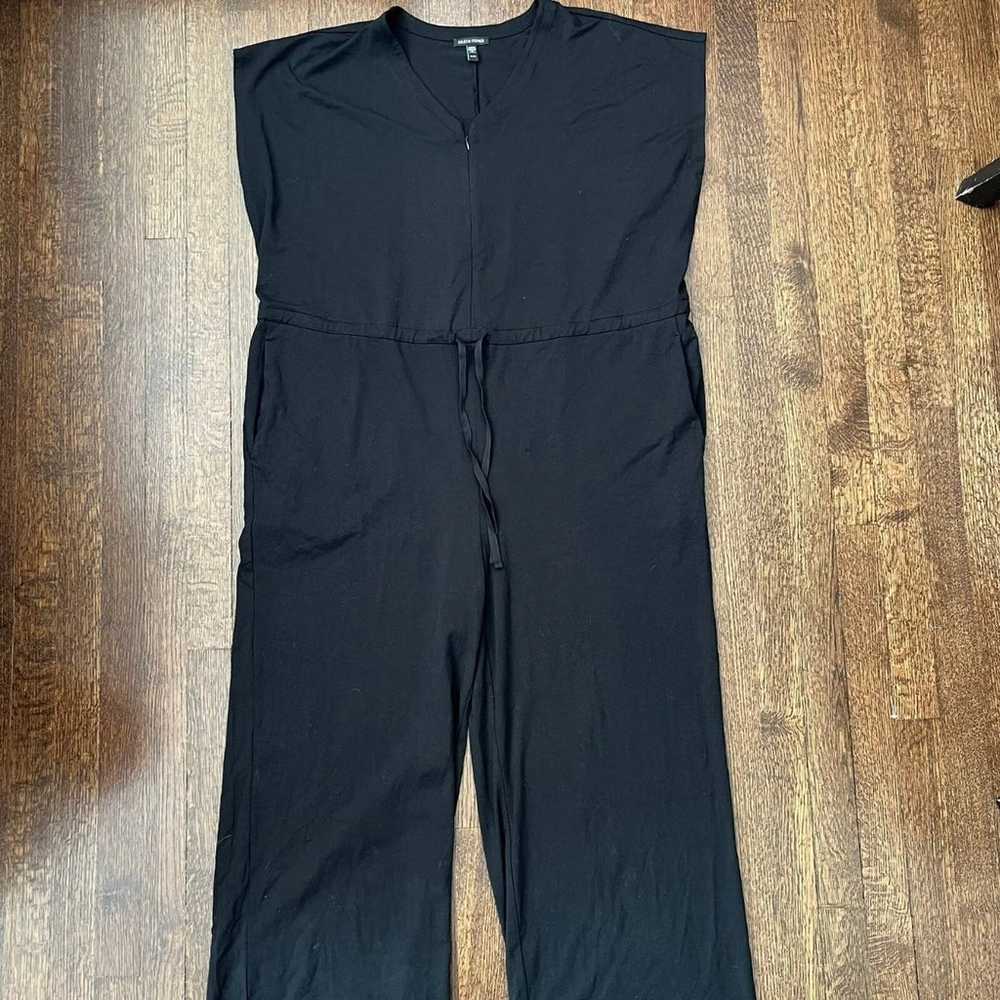 Eileen Fisher size XL black jumpsuit - image 2