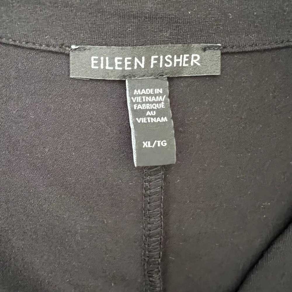 Eileen Fisher size XL black jumpsuit - image 3
