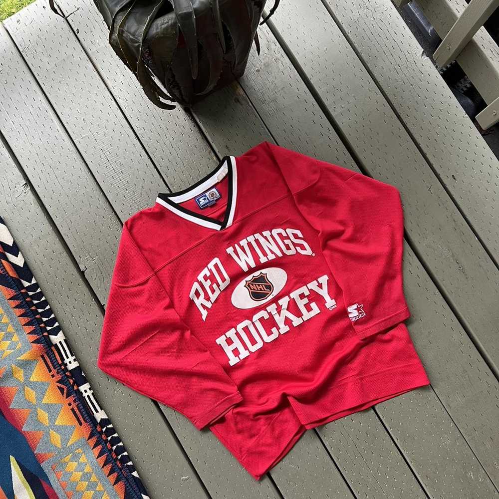 NHL × Starter × Vintage detroit red wings - image 1
