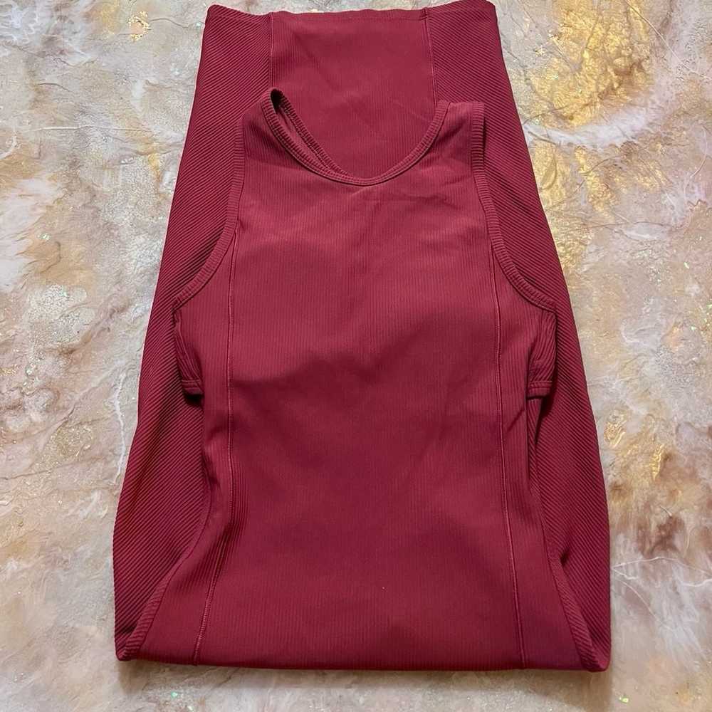 Lululemon Brunch and Back Dress Chianti size 2 - image 1
