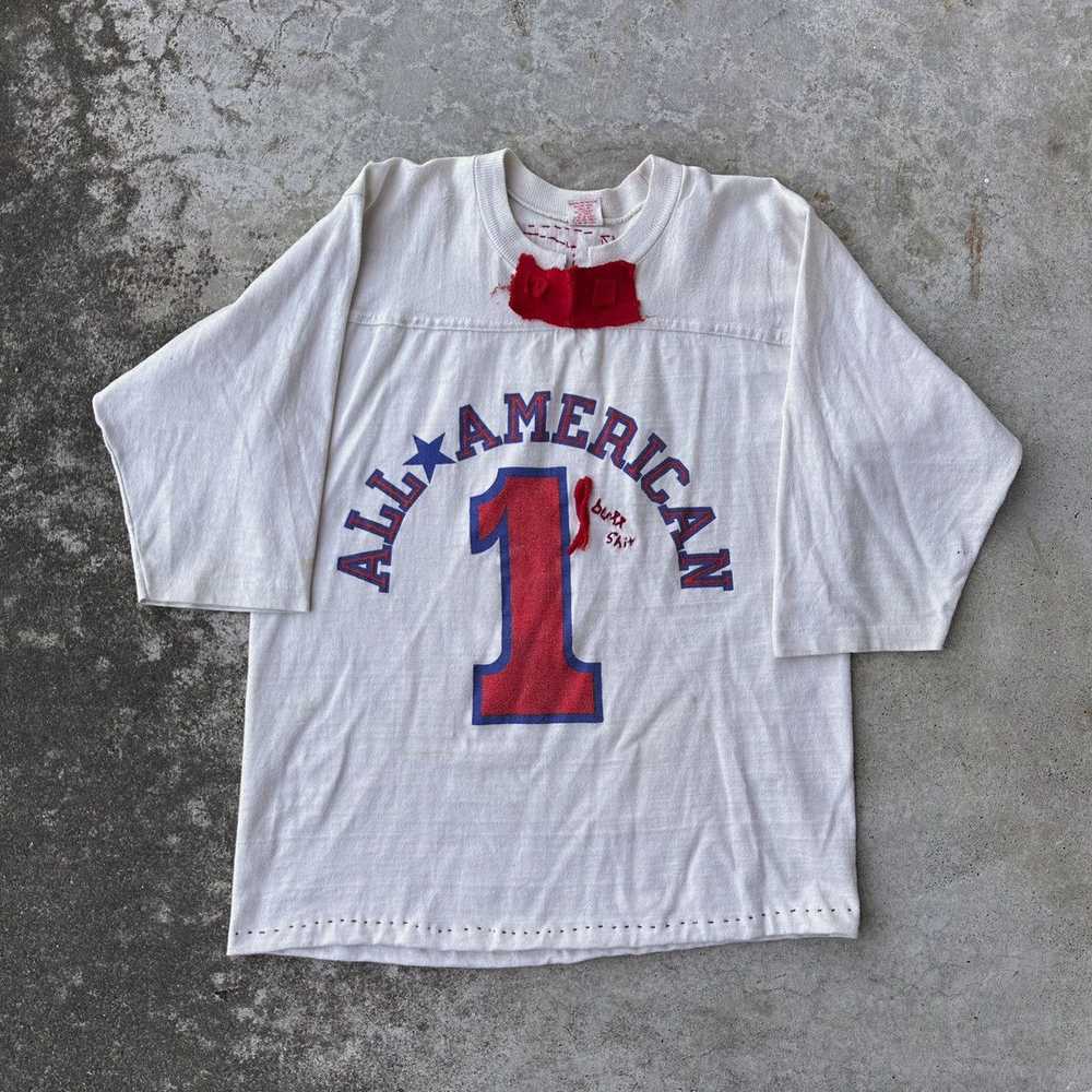 Made In Usa × Tee × Vintage Number 1 American Col… - image 2