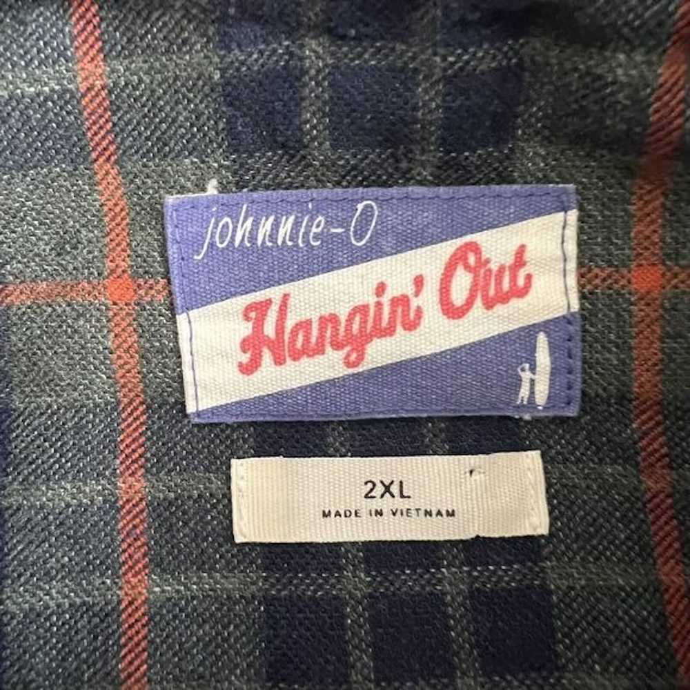 Johnnie O Johnnie O Hangin Out Plaid Button Up Fl… - image 5