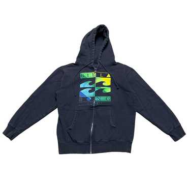 Billabong Vintage Y2K Zip-Up Hoodie Mens Small Bi… - image 1