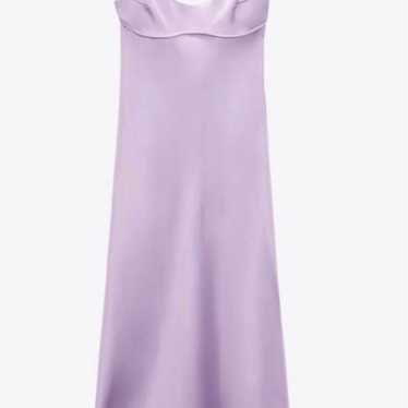 ZARA lilac viral dress - image 1