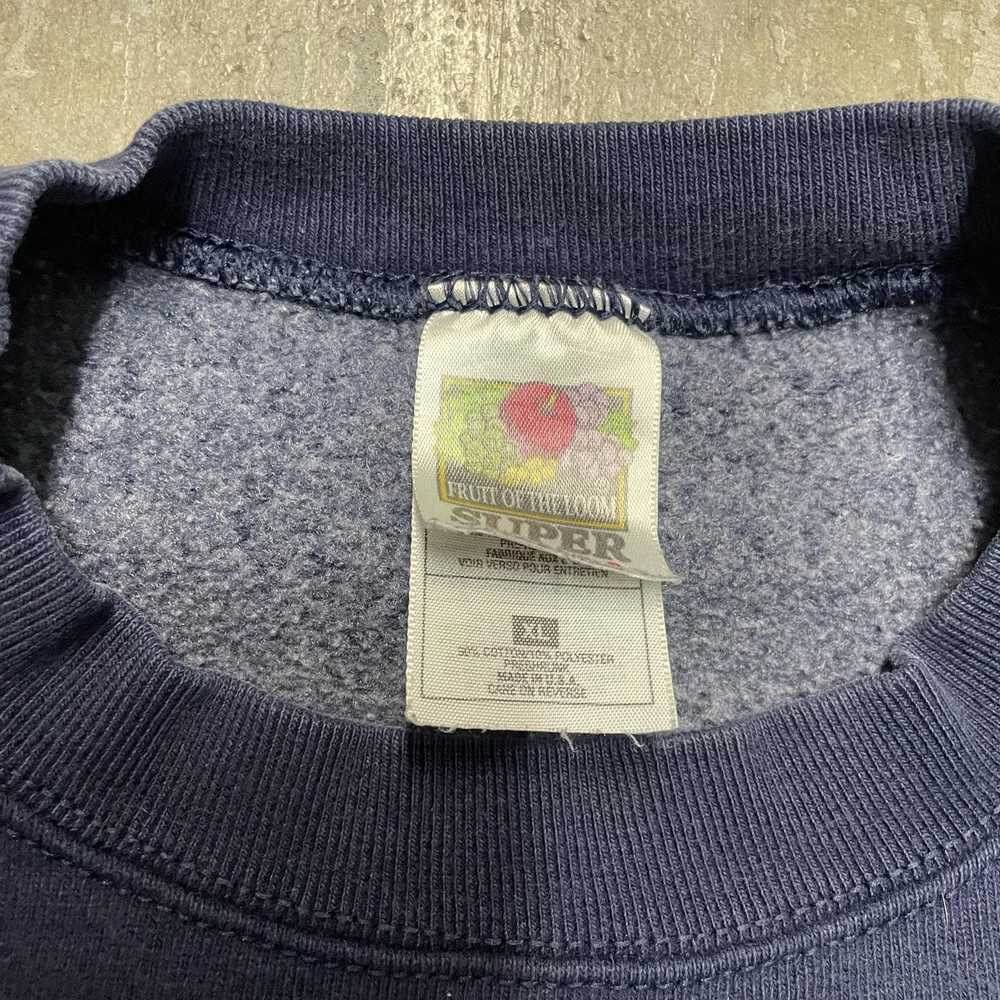 Designer Vintage 90s Sweatshirt Mens XL Detroit P… - image 4