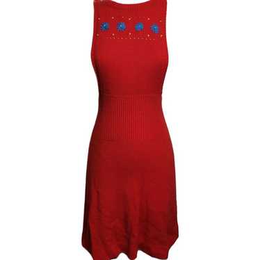 Vintage ARPEJA Knit Pinafore Dress Jumper Organica
