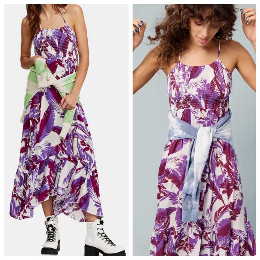Free People Intimately Heat Wave Tropical Printed… - image 1