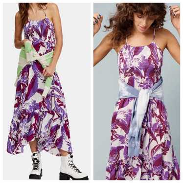 Free People Intimately Heat Wave Tropical Printed… - image 1