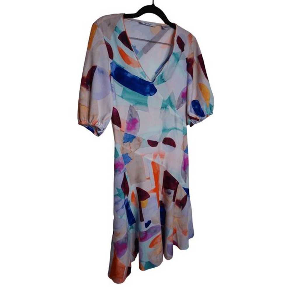 Robert Graham Women's Olivia Watercolor Sz 4 Colo… - image 1