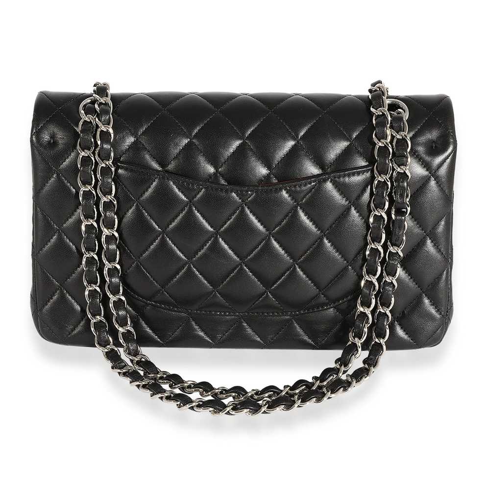 Chanel Chanel Black Quilted Lambskin Medium Class… - image 3