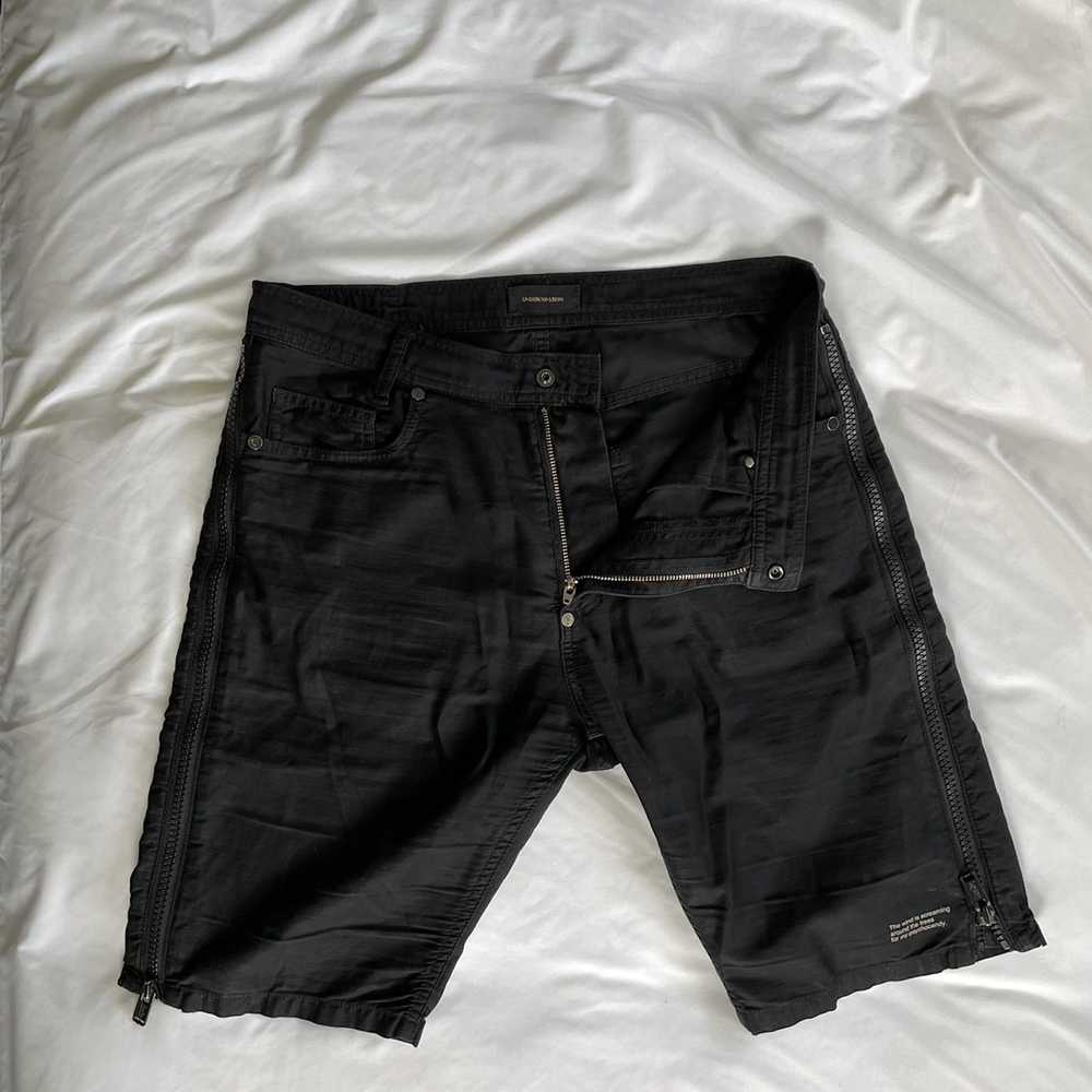 Undercover Cotton Zip Shorts - image 3