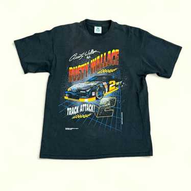 Vintage Vintage Rusty Wallace Xl Tee - image 1