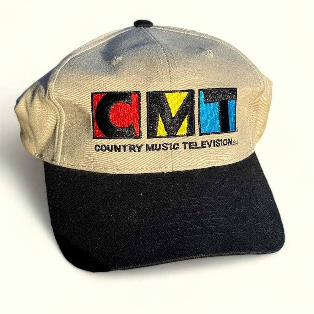 Vintage Cmt Country Music Television Hat - image 1