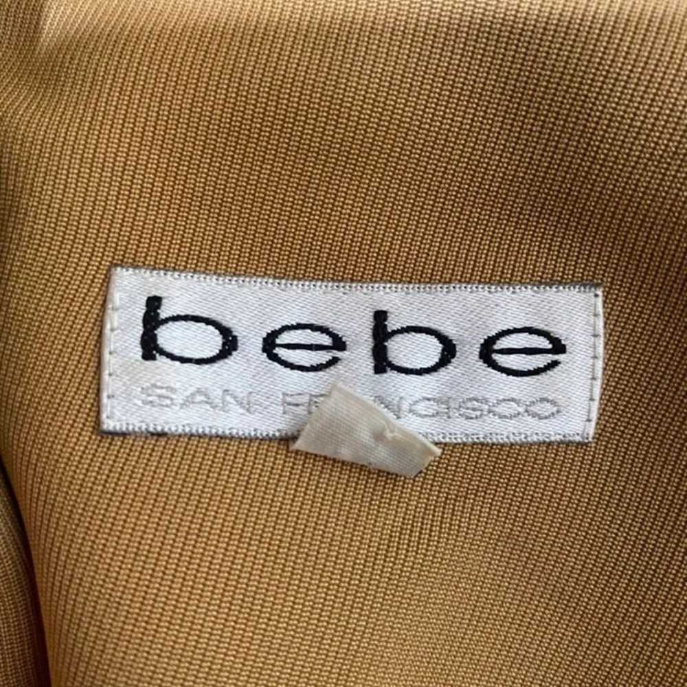 Bebe Bebe SZ 6 silk blazer jacket - image 3