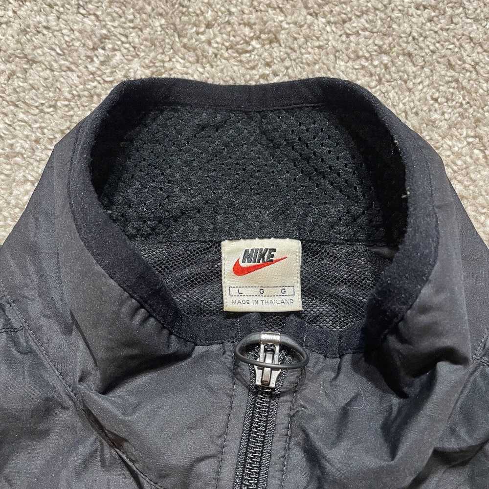 Nike VTG 90s Nike White Tag Windbreaker Jacket Or… - image 2