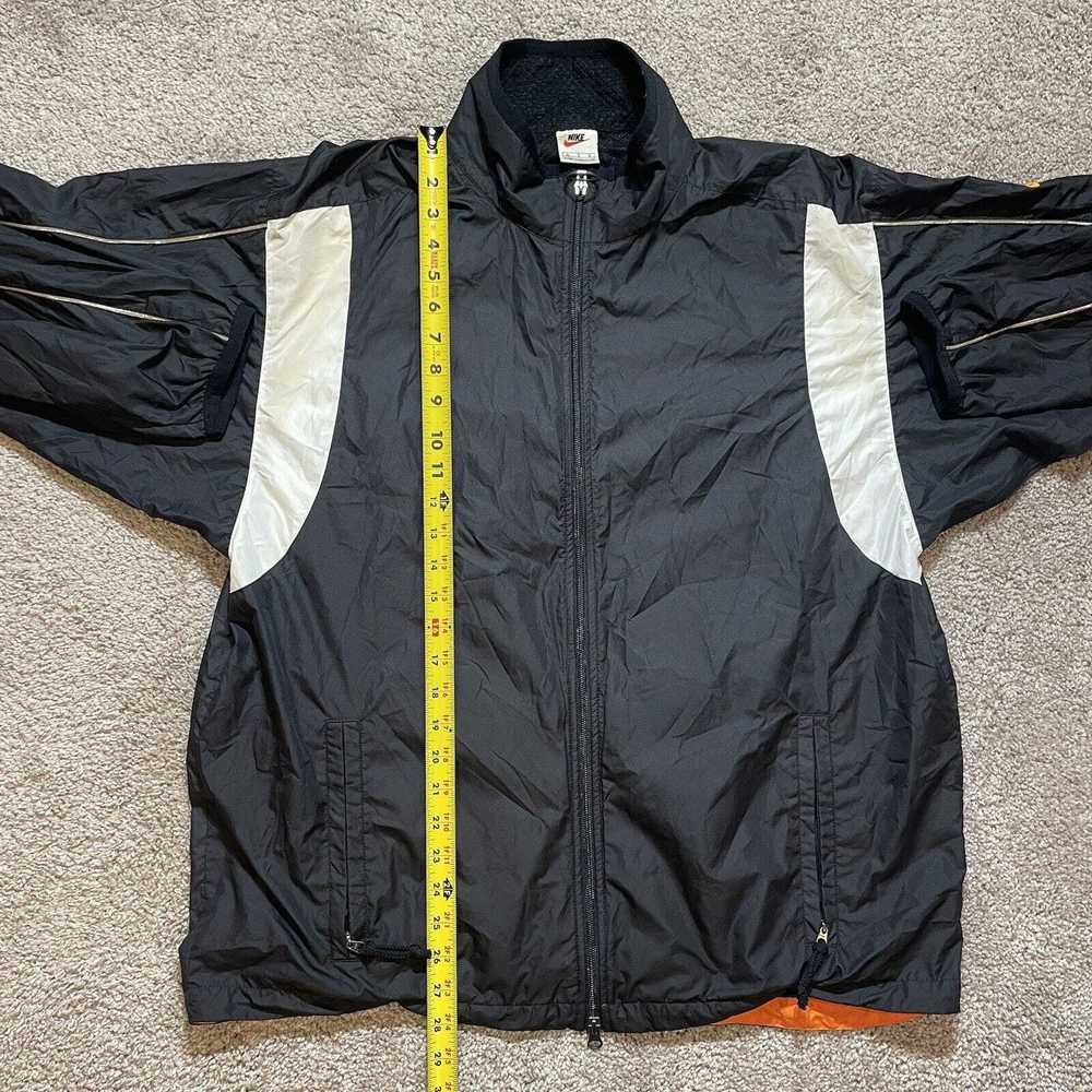 Nike VTG 90s Nike White Tag Windbreaker Jacket Or… - image 5