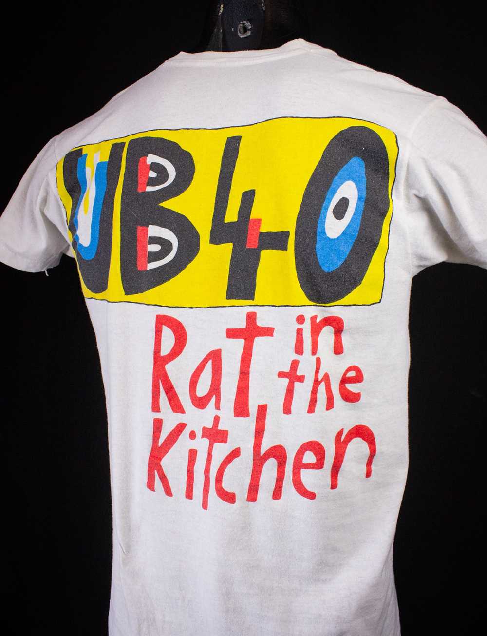 Band Tees × Vintage Vintage UB40 Rat in the Kitch… - image 4