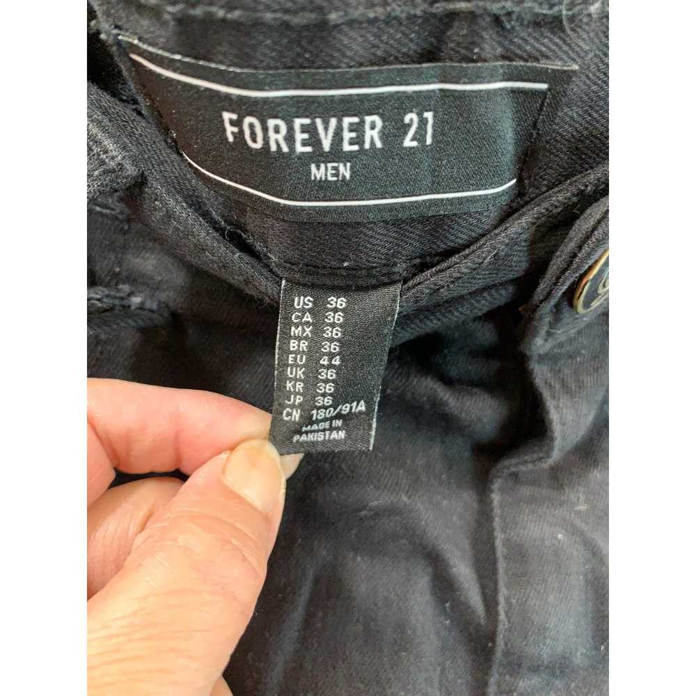 Forever 21 FOREVER 21 Black Jeans Men's Size 36 - image 3