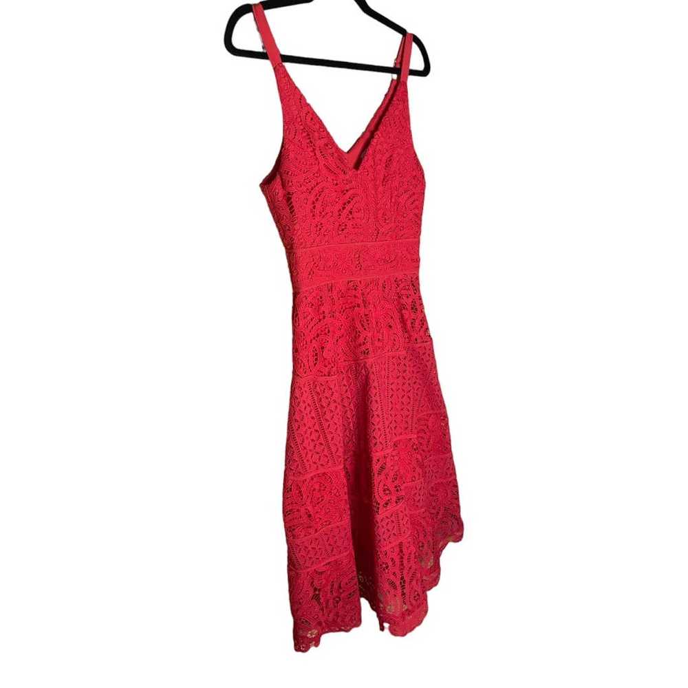 Adelyn Rae Gorgeous Red Crochet Lace Sleeveless A… - image 3