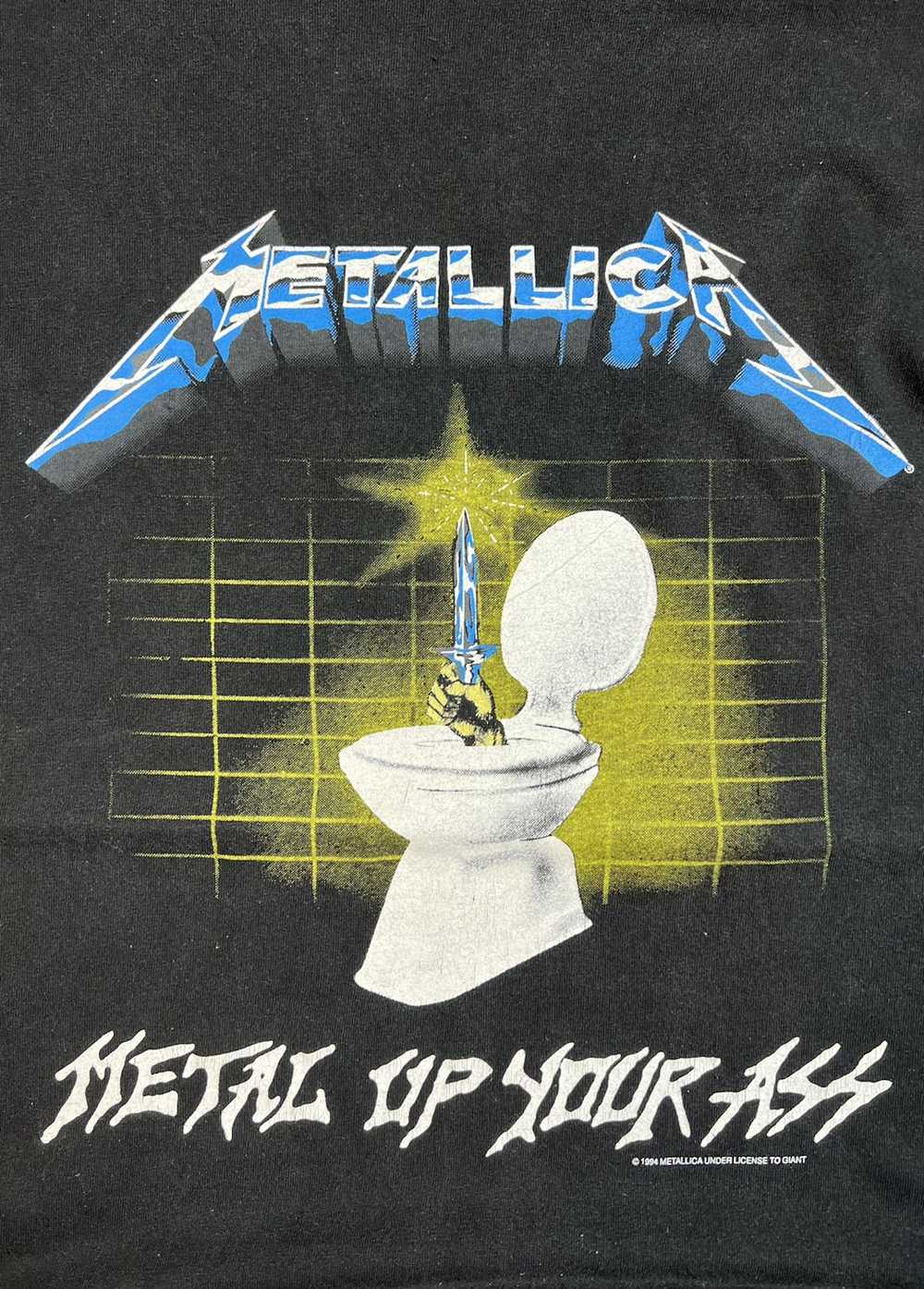 Band Tees × Giant × Metallica Vintage 1994 Metall… - image 4