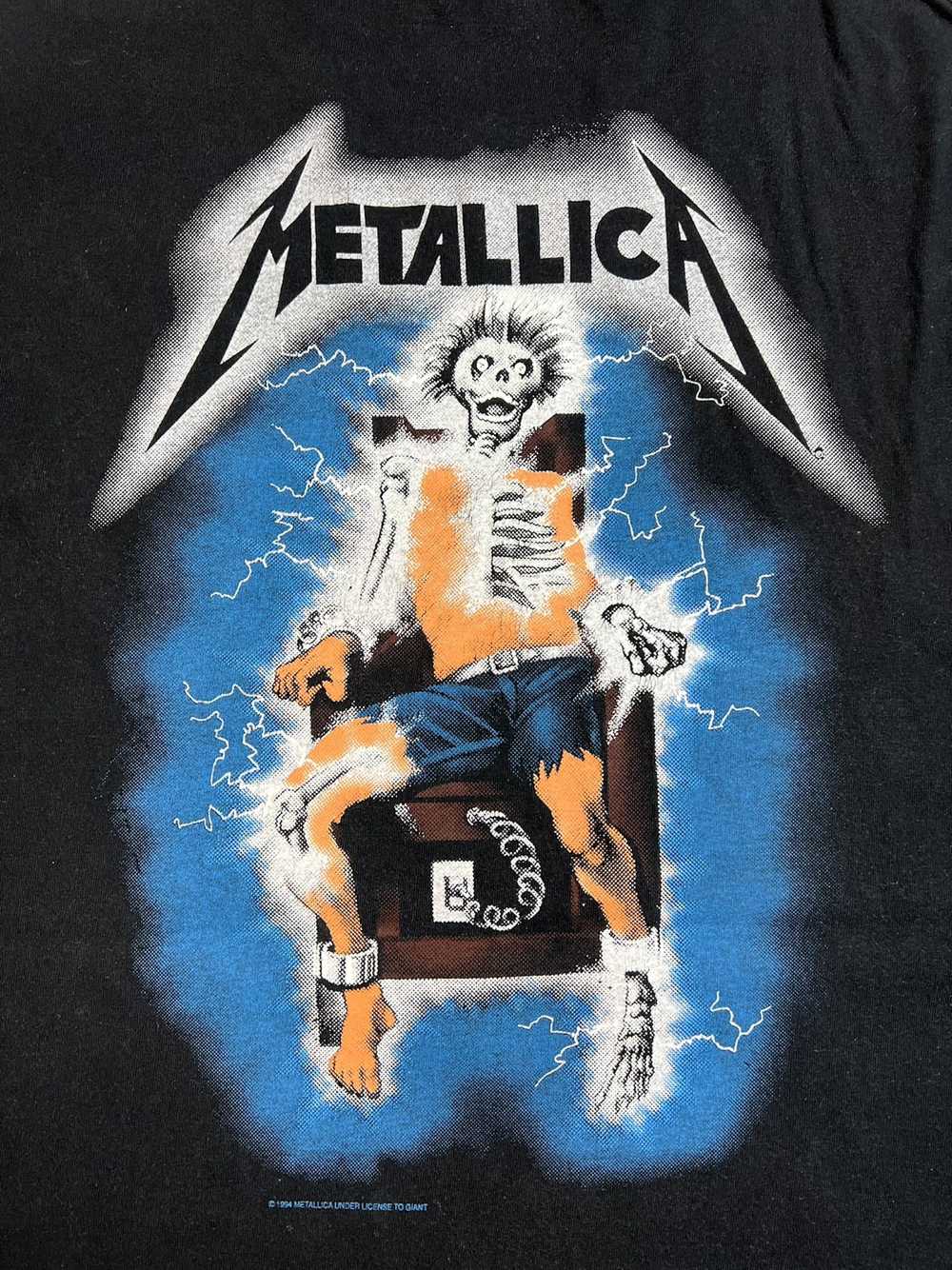 Band Tees × Giant × Metallica Vintage 1994 Metall… - image 8