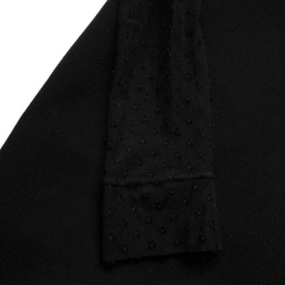 Maje Rimelle Black Lace Mini Dress Size 2 Sheer S… - image 6